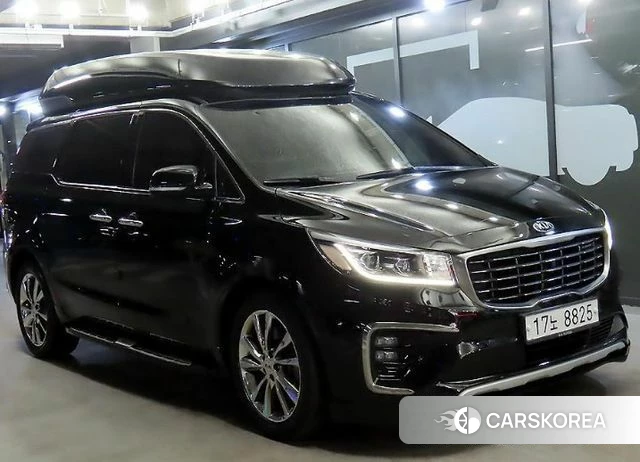 Kia The New Carnival 2018 Черный из Кореи