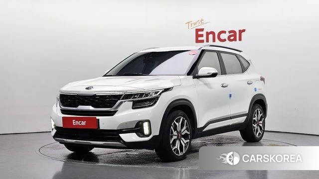 Kia Seltos 2021 Белый из Кореи