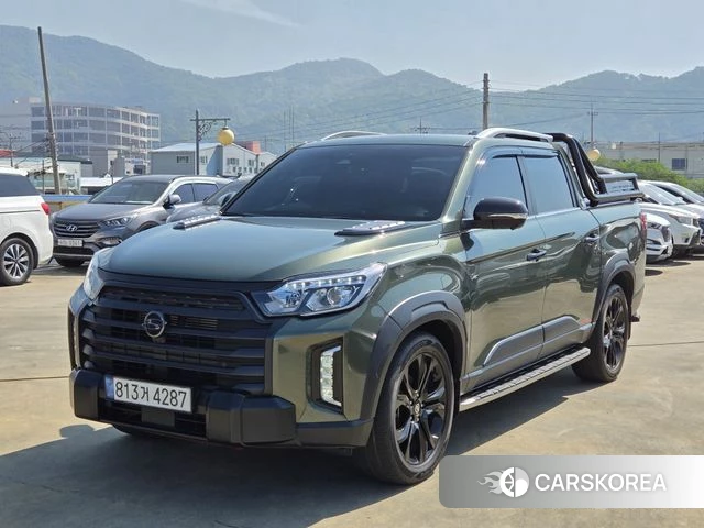 Ssangyong The New Rexton Sport 2022 Темно-зеленый из Кореи