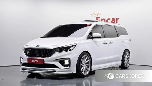 Kia The New Carnival 2018 Белый из Кореи