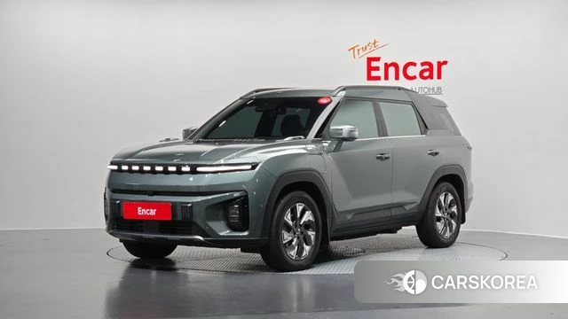 Ssangyong Torres EVX 2024 Зеленый из Кореи