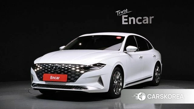 Hyundai The New Grandeur IG Hybrid 2020 Белый из Кореи