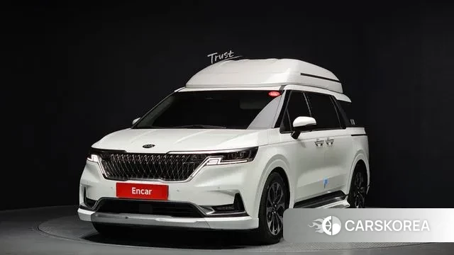 Kia Carnival 4th generation 2021 Белый из Кореи