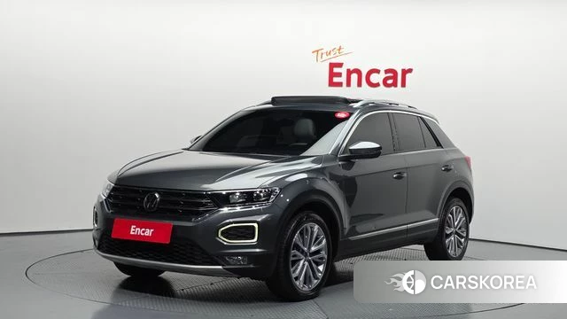 Volkswagen T-Roc 2021 Серый из Кореи