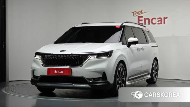 Kia Carnival 4th generation 2021 Белый из Кореи