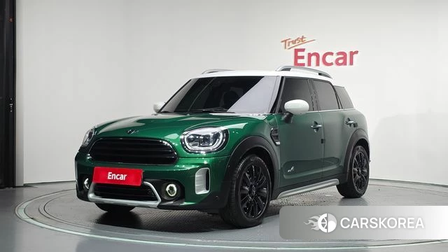 Mini Cooper D Countryman 2021 Зеленый из Кореи