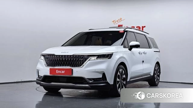 Kia Carnival 4th generation 2023 Белый из Кореи