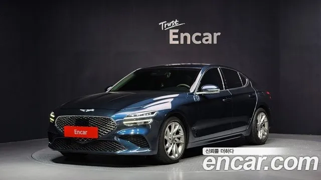 Genesis The New G70 2022 Синий из Кореи