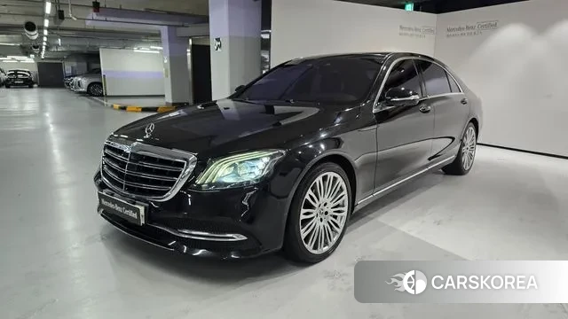 Mercedes-Benz S-Class W222 2018 Черный из Кореи