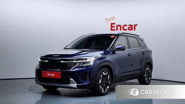 Kia The New Seltos 2023 Синий из Кореи