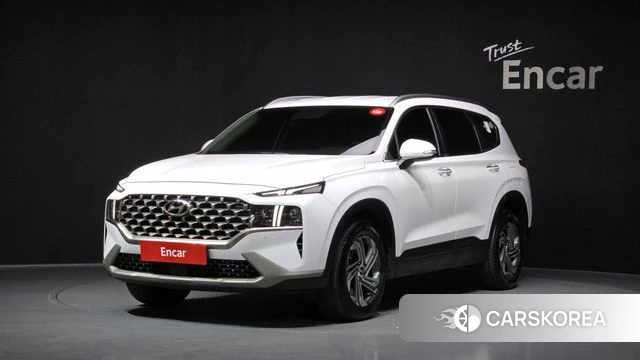 Hyundai The New Santa Fe 2021 Белый из Кореи