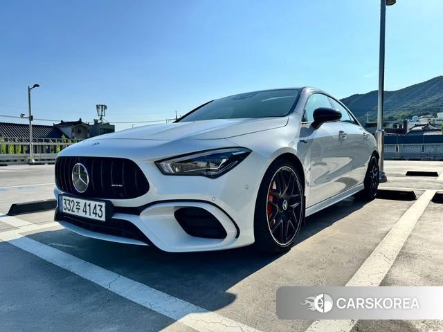 Mercedes-Benz CLA-Class C118 2023 Белый из Кореи
