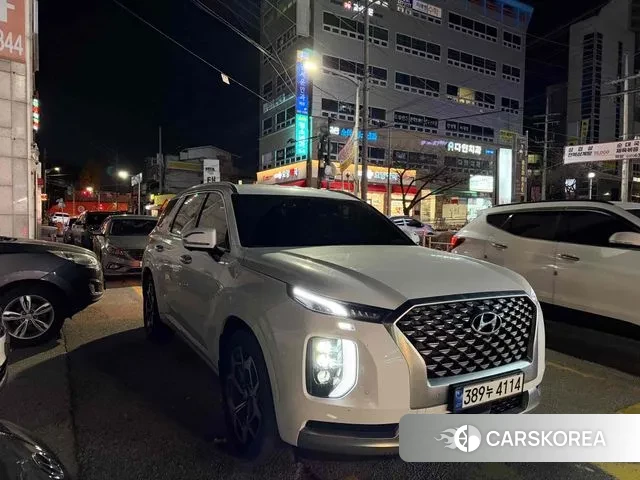 Hyundai Palisade 2021 Белый из Кореи