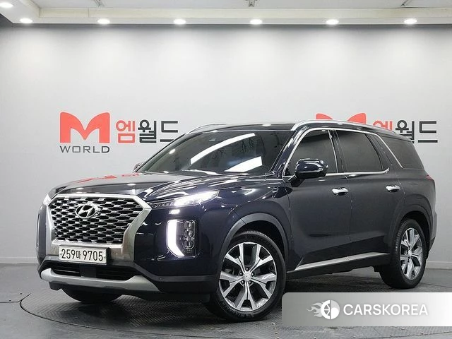 Hyundai Palisade 2019 Синий из Кореи