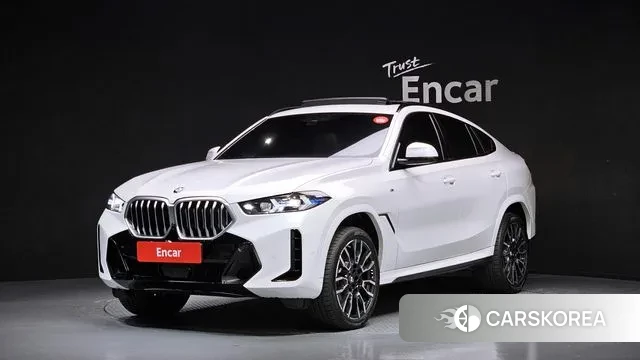 BMW X6 (G06) 2023 Белый из Кореи