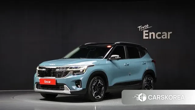 Kia The New Seltos 2023 Синий нефрит из Кореи