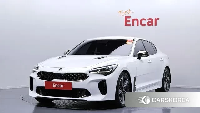 Kia Stinger Meister 2021 Белый из Кореи