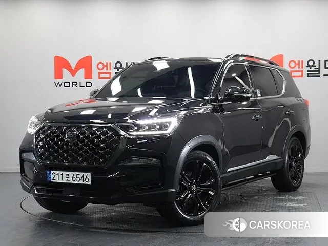 Ssangyong All New Rexton 2022 Черный из Кореи