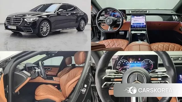 Mercedes-Benz S-Class W223 2022 Черный из Кореи