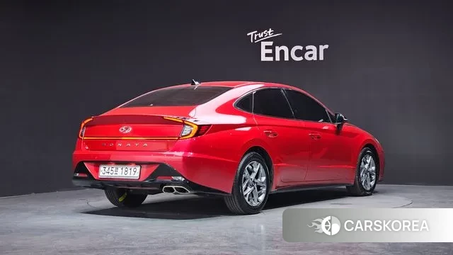 Hyundai Sonata (DN8) 2020 Красный из Кореи