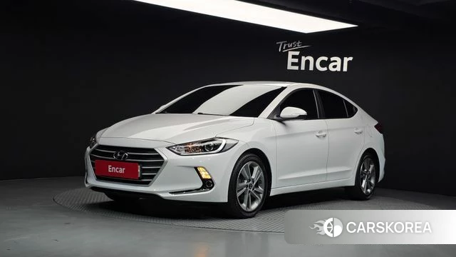 Hyundai Avante AD 2018 Белый из Кореи