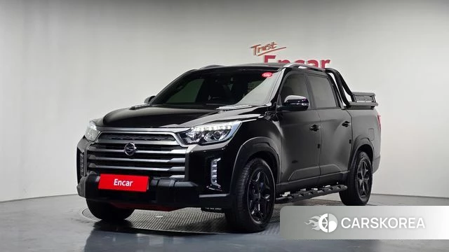 Ssangyong The New Rexton Sport 2022 Черный из Кореи