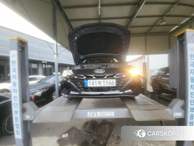 Hyundai Avante (CN7) 2022 Серый из Кореи