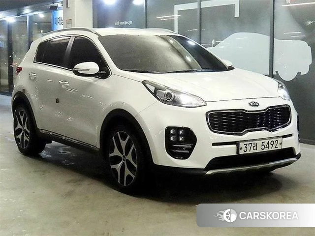Kia Sportage 4th Generation 2018 Белый из Кореи