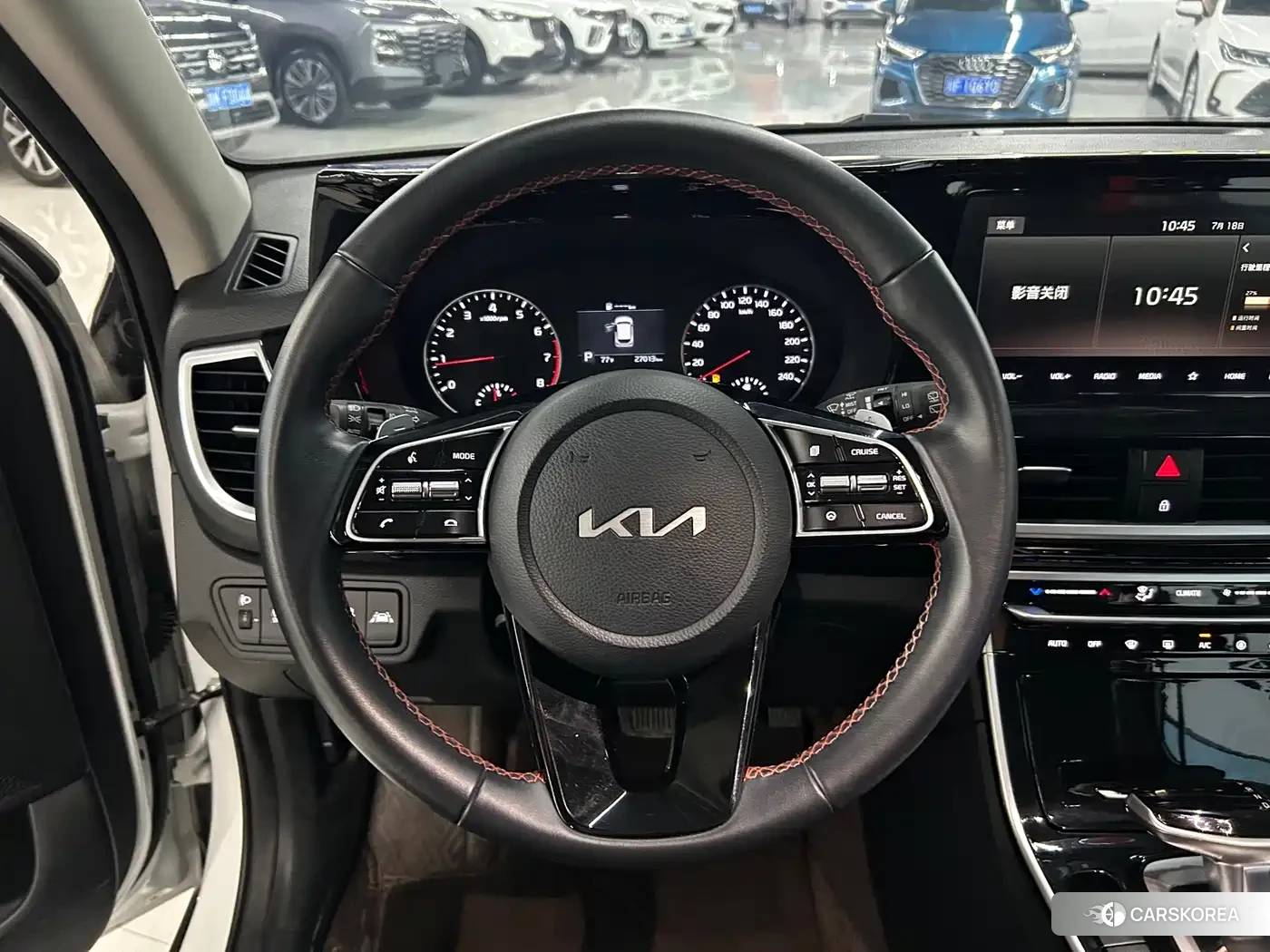 Kia KX3 2022 Белый из Китая