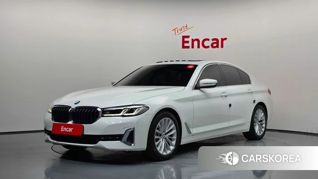 BMW 5 Series (G30) 2022 Белый из Кореи