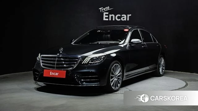 Mercedes-Benz S-Class W222 2018 Черный из Кореи