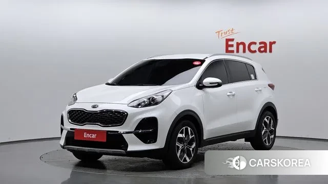 Kia Sportage The Bold 2019 Белый из Кореи