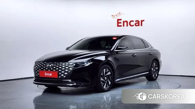Hyundai The New Grandeur IG Hybrid 2020 Черный из Кореи