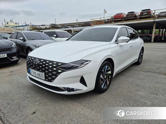 Hyundai The New Grandeur IG Hybrid 2022 Белый из Кореи