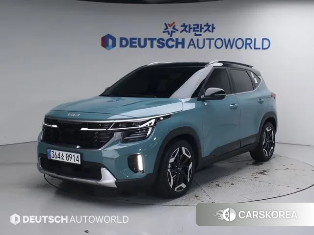 Kia The New Seltos 2023 Синий нефрит из Кореи