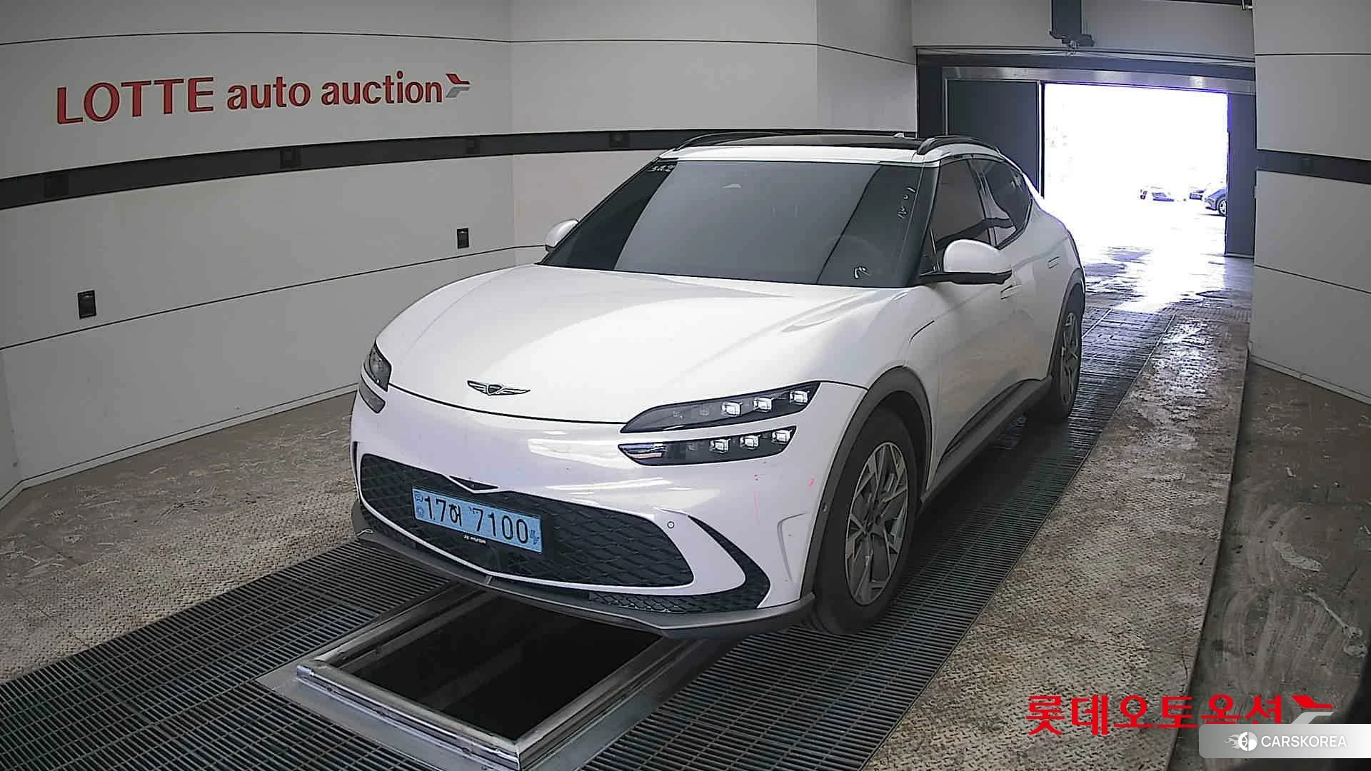 Hyundai GV60 2022 Uyuni White из Кореи