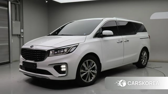 Kia The New Carnival 2019 Белый из Кореи