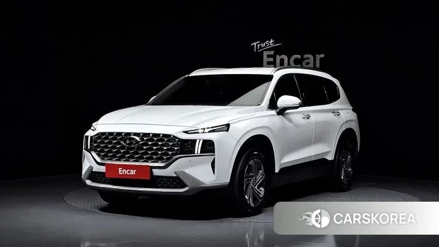 Hyundai The New Santa Fe 2021 Белый из Кореи