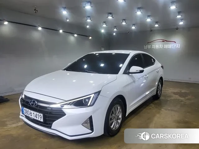 Hyundai The New Avante AD 2018 Белый из Кореи