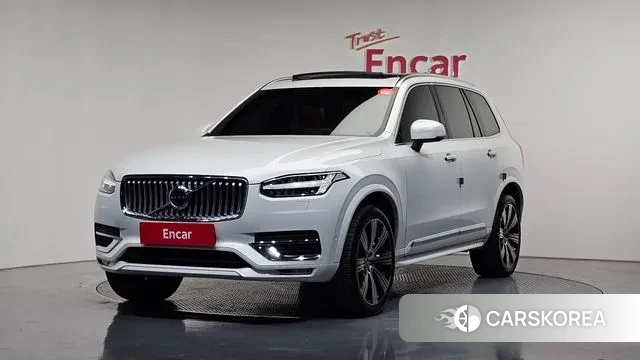 Volvo XC90 second Generation 2021 Белый из Кореи