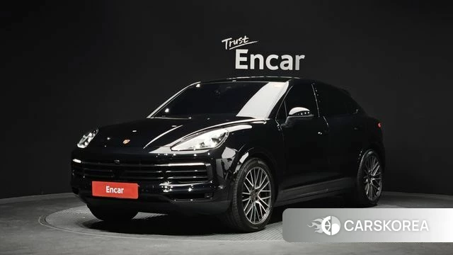 Porsche Cayenne (PO536) 2022 Черный из Кореи