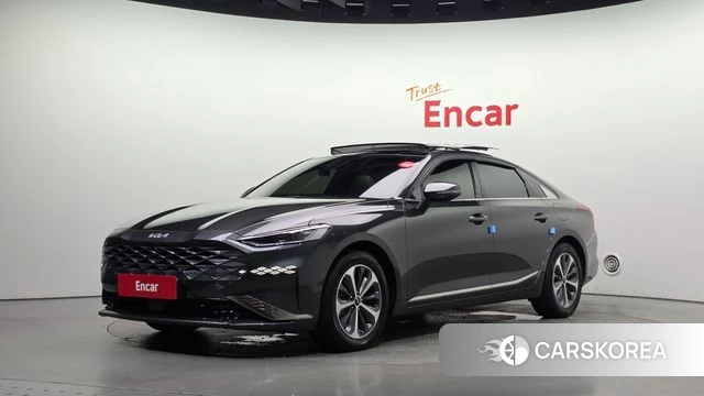 Kia K8 Hybrid 2022 Серый из Кореи