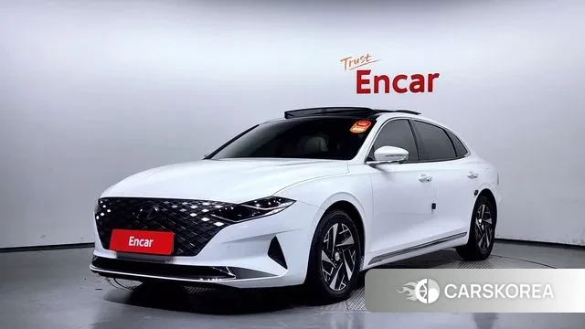 Hyundai The New Grandeur IG Hybrid 2022 Белый из Кореи