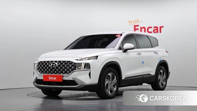 Hyundai The New Santa Fe 2021 Белый из Кореи