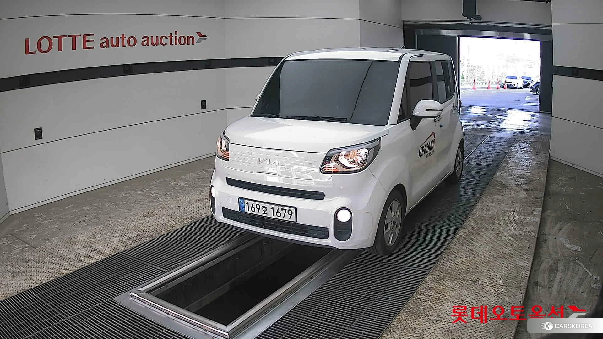 Kia Ray 2022 Clear White из Кореи