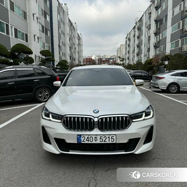 BMW 6 Series GT (G32) 2023 Белый из Кореи