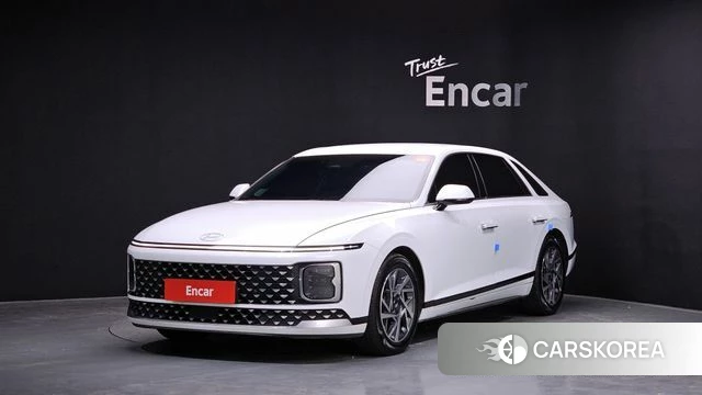 Hyundai Grandeur (GN7) 2023 Белый из Кореи