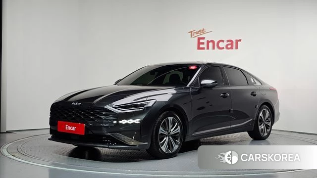 Kia K8 Hybrid 2021 Серый из Кореи