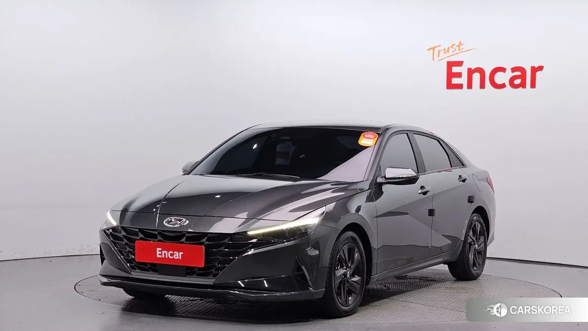 Hyundai Avante Hybrid (CN7) 2021 Серый из Кореи