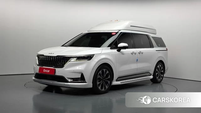 Kia Carnival 4th generation 2021 Белый из Кореи